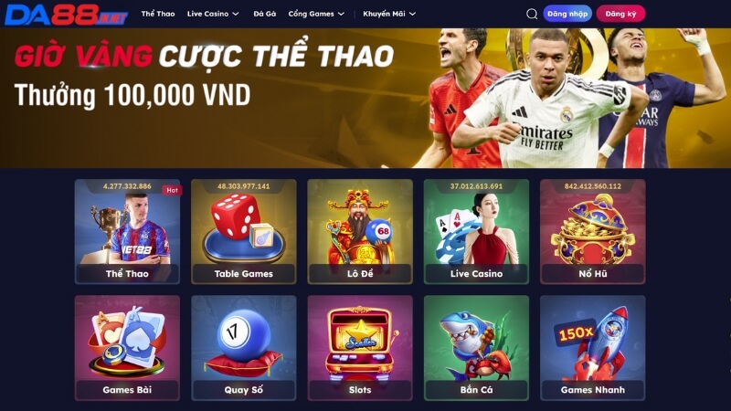 Nhà cái DA88 được thành lập 2023 bởi tập đoàn Ladbrokes Plc
