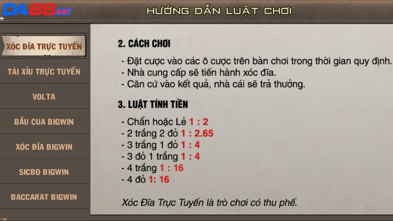 Điểm qua vài thuật toán trong xóc đĩa online hot nhất
